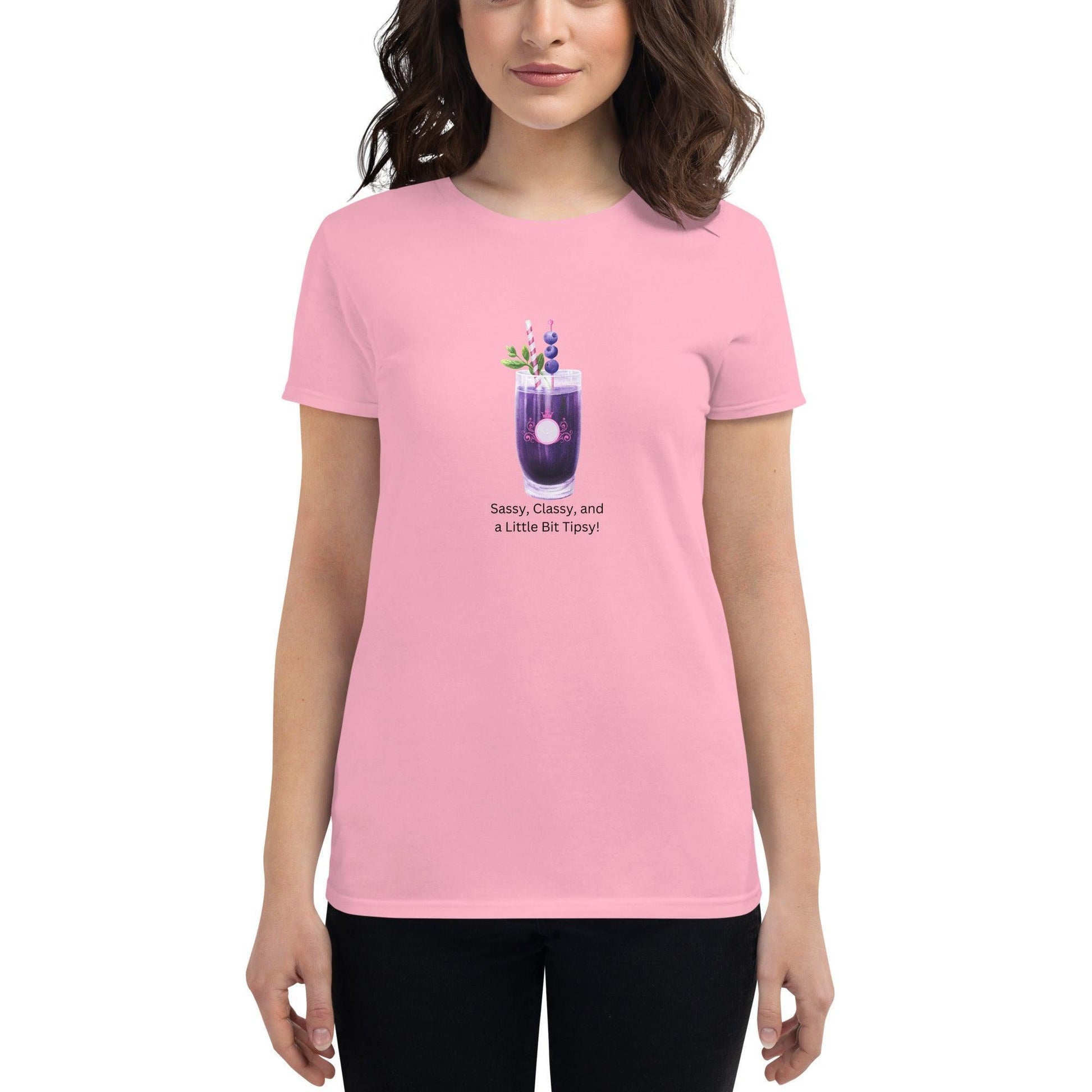 Sassy, Classy, and a Little Bit Tipsy! Women's short sleeve t-shirt - Whippie's