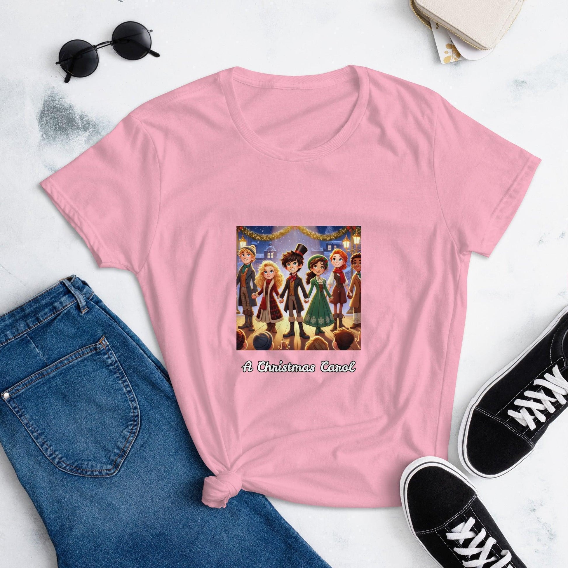 Christmas Carol Curtain Call - Women's short sleeve t-shirt - Whippie's