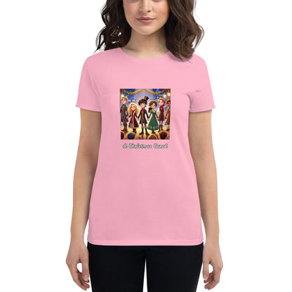 Christmas Carol Curtain Call - Women's short sleeve t-shirt - Whippie's