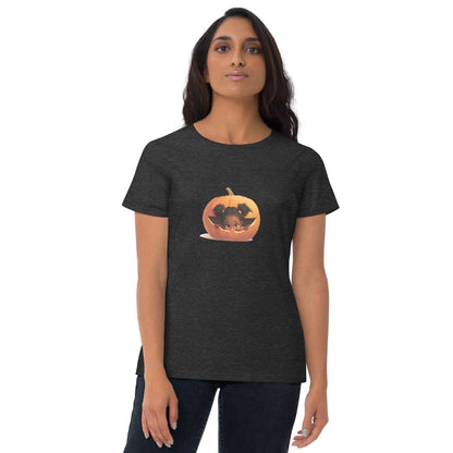 Little Pumpkin Baby: Baby in Jack-a-Lantern Women's T-Shirt - Whippie's