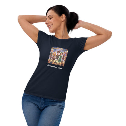 Christmas Carol Curtain Call - Women's short sleeve t-shirt - Whippie's