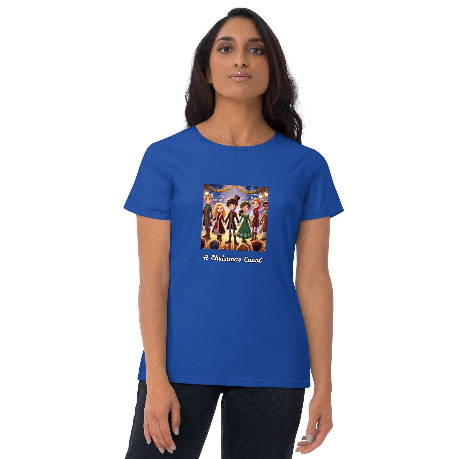 Christmas Carol Curtain Call - Women's short sleeve t-shirt - Whippie's