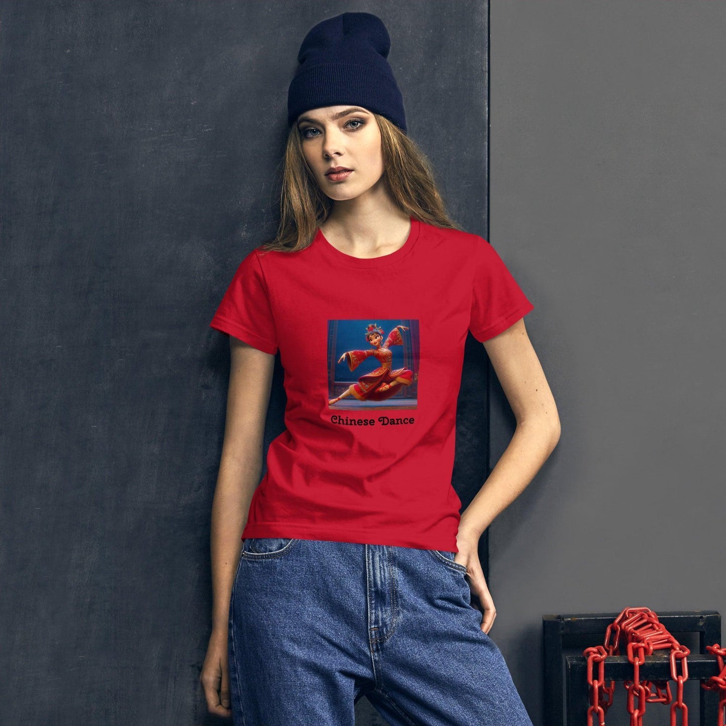 Chinese Dancer - Women's T-shirt - Whippie's