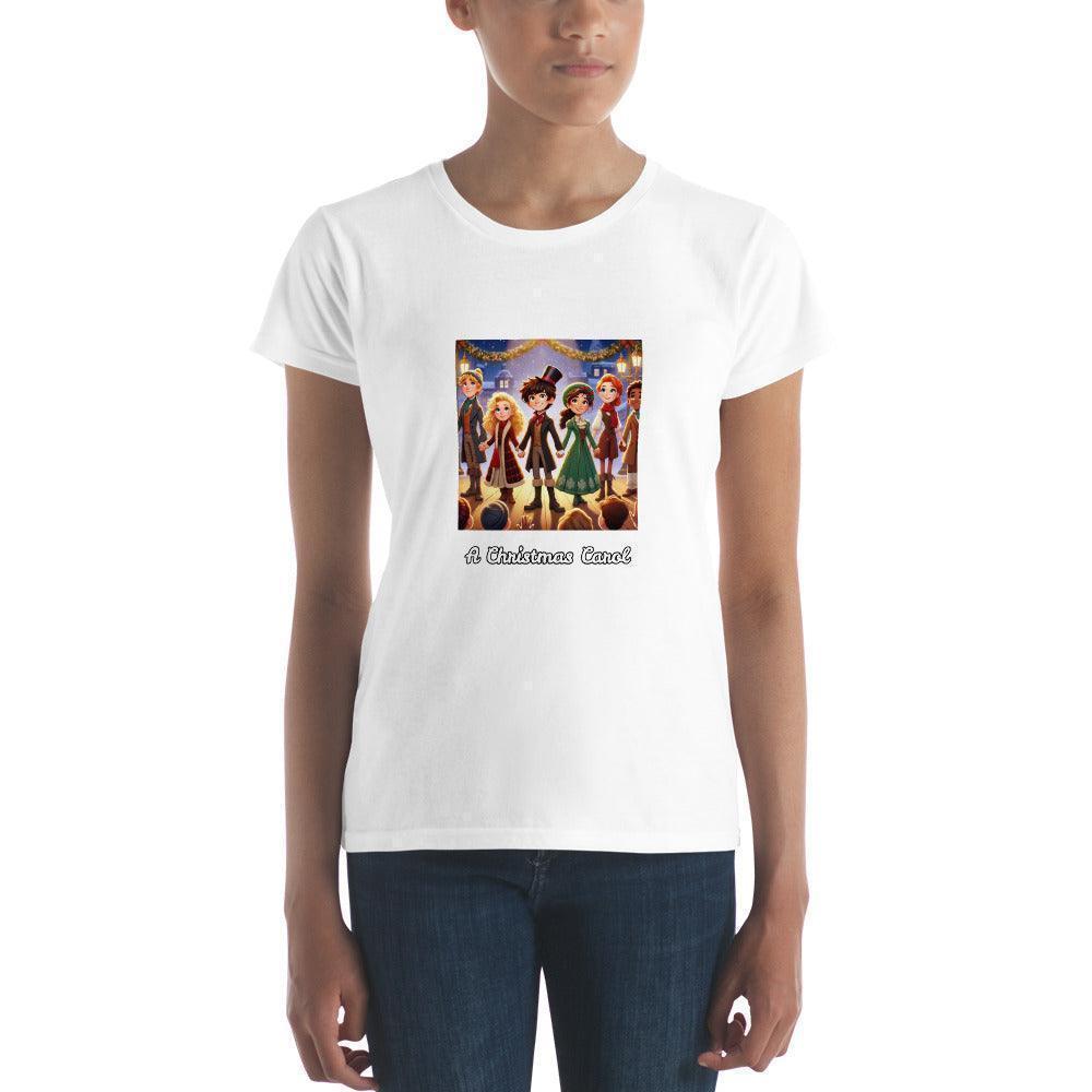Christmas Carol Curtain Call - Women's short sleeve t-shirt - Whippie's