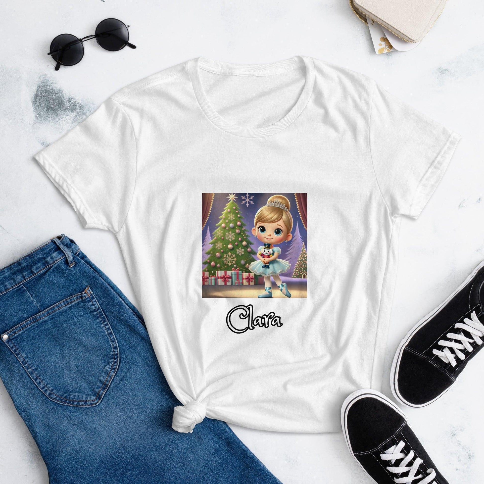 ✨ Nutcracker Dreams ✨ Clara & Her Prince - Women's short sleeve t-shirt - Whippie's