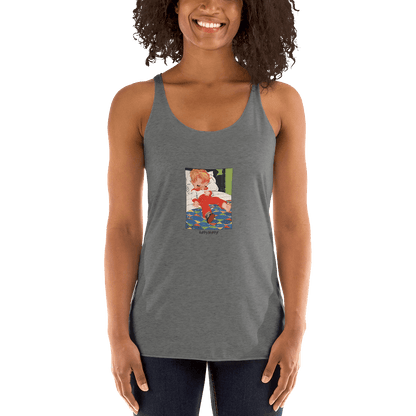 Nursery Rhyme - Deedle Deedle John - "Happy Nappy" Women's Racerback Tank - Whippie's