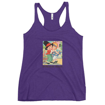 Nursery Rhyme - Georgie Porgie "No Means No, Always" - Women's Racerback Tank - Whippie's