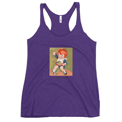 Nursery Rhyme - Little Jack Horner "Treat Yourself" - Women's Racerback Tank - Whippie's