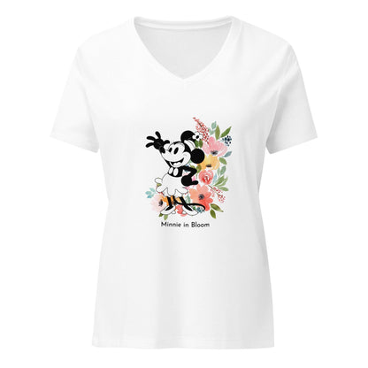 Steamboat Willie - Bloom - Women’s V-neck T-shirt - Whippie's