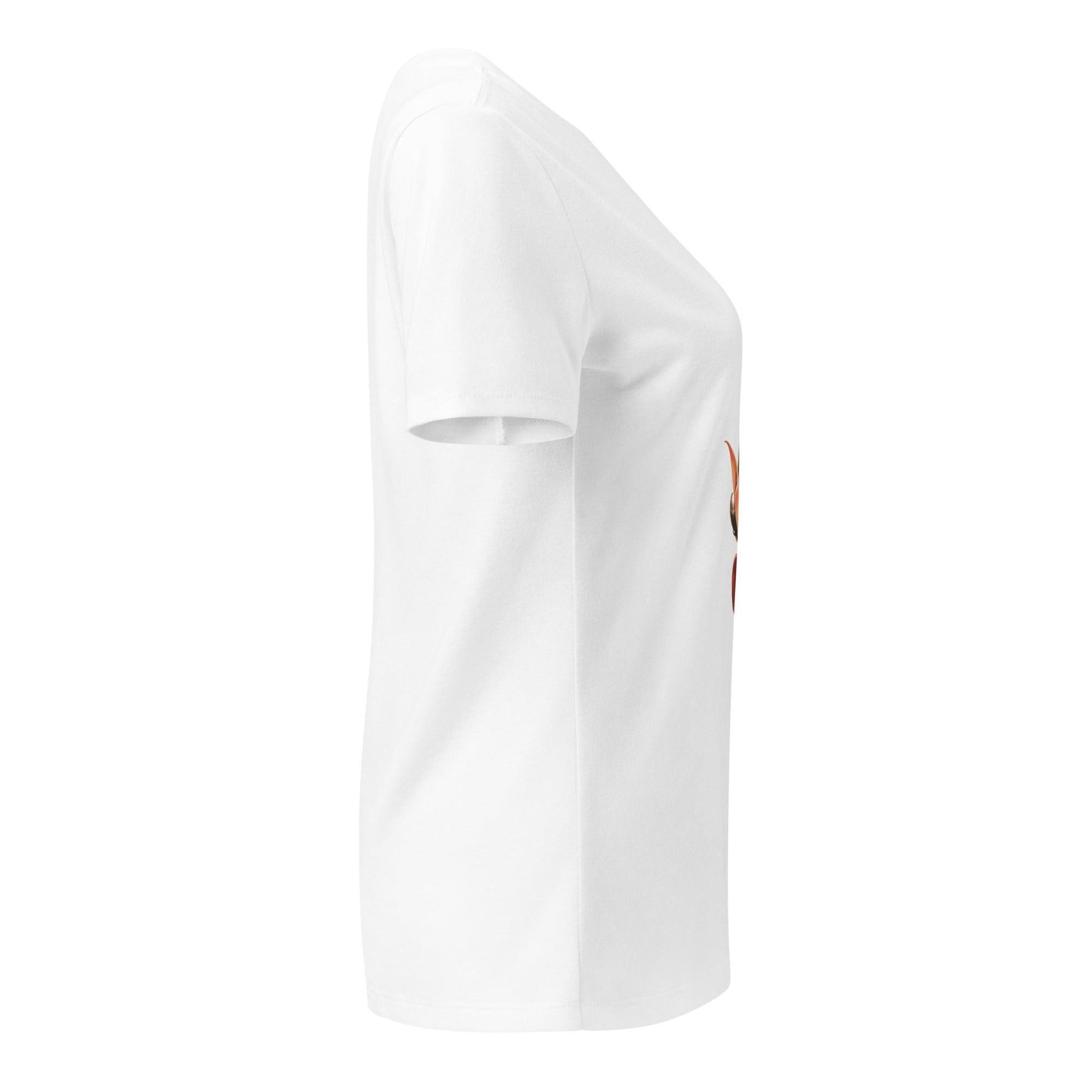 Cute Girl Vampire V-neck Tee - Whippie's