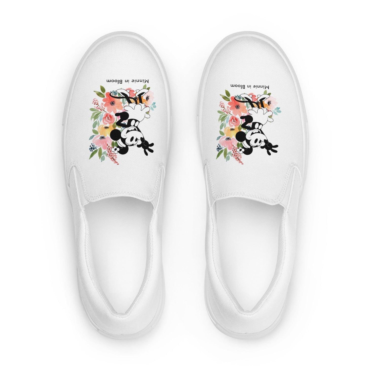 Steamboat Willie - Bloom - Women’s Slip-on Canvas Shoes - Whippie's
