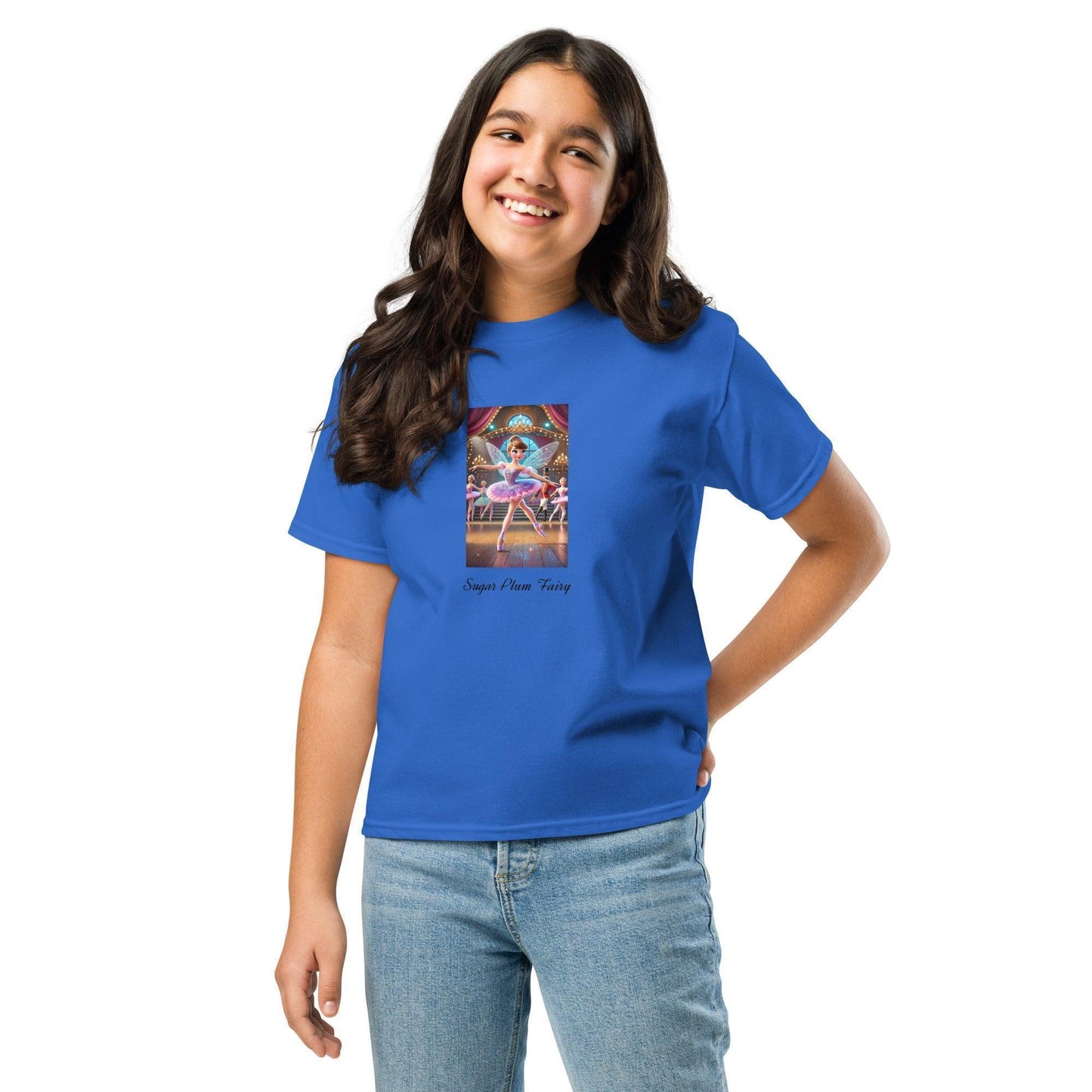 Sugar Plum Fairy - Brunette - Youth Tee - Whippie's