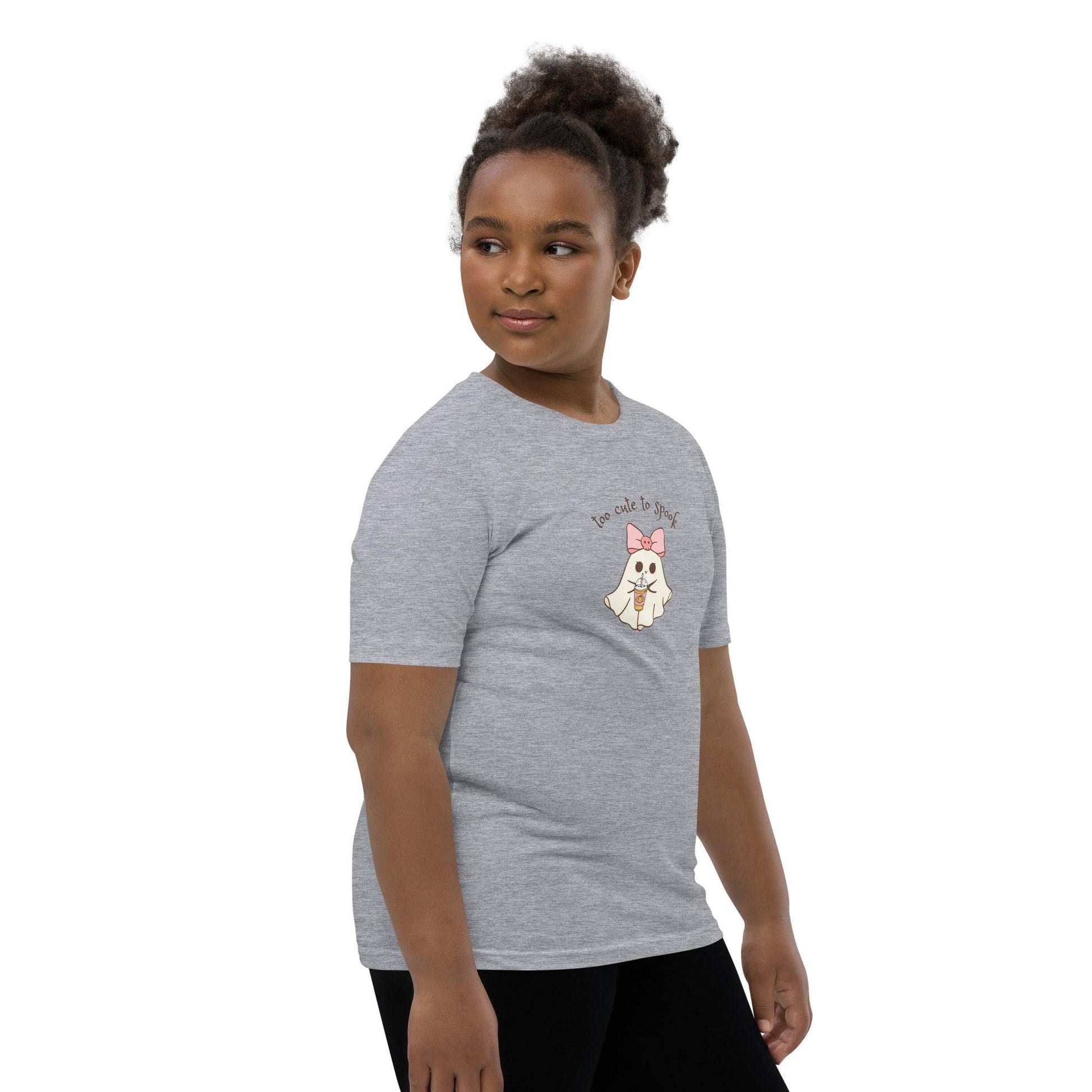 Too Cute to Spook Youth Tee - 👻💖 Boo-tiful and Spook-tacular! 💖👻 - Whippie's