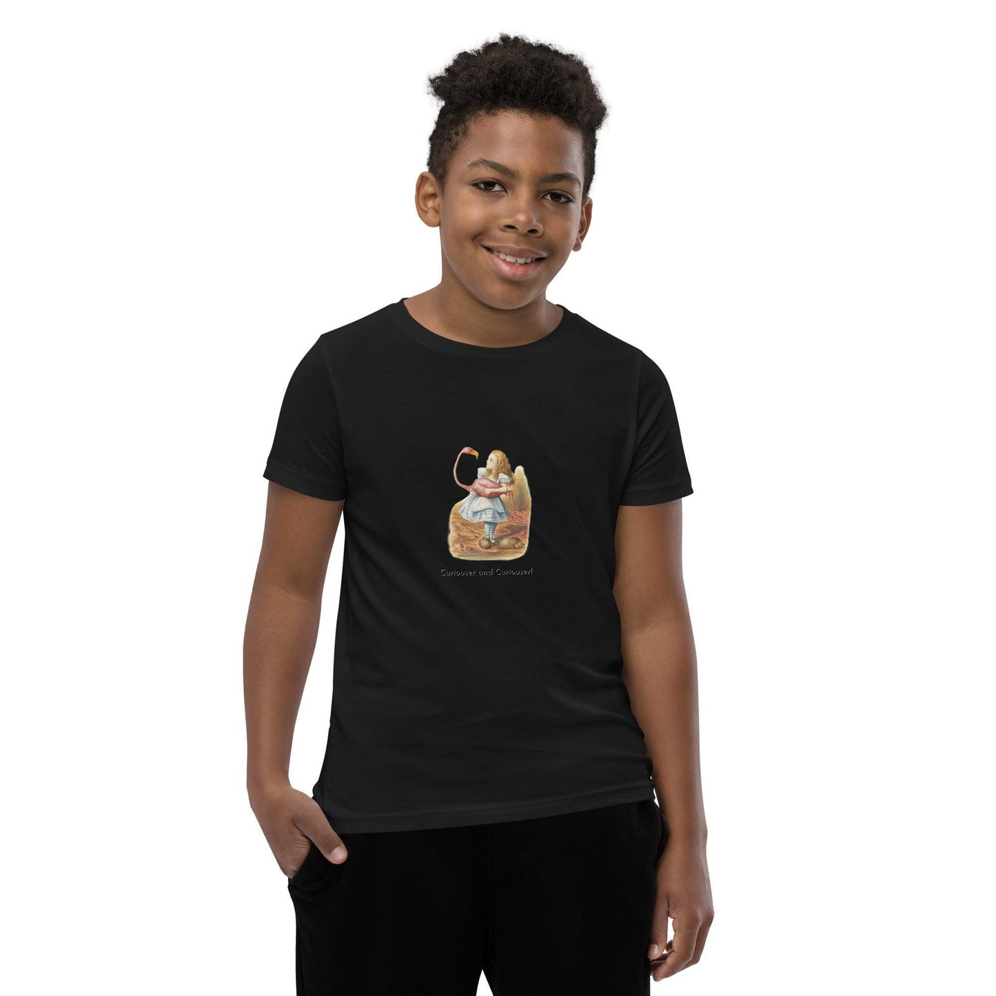 Alice in Wonderland - Flamingo - Youth T-Shirt - Whippie's