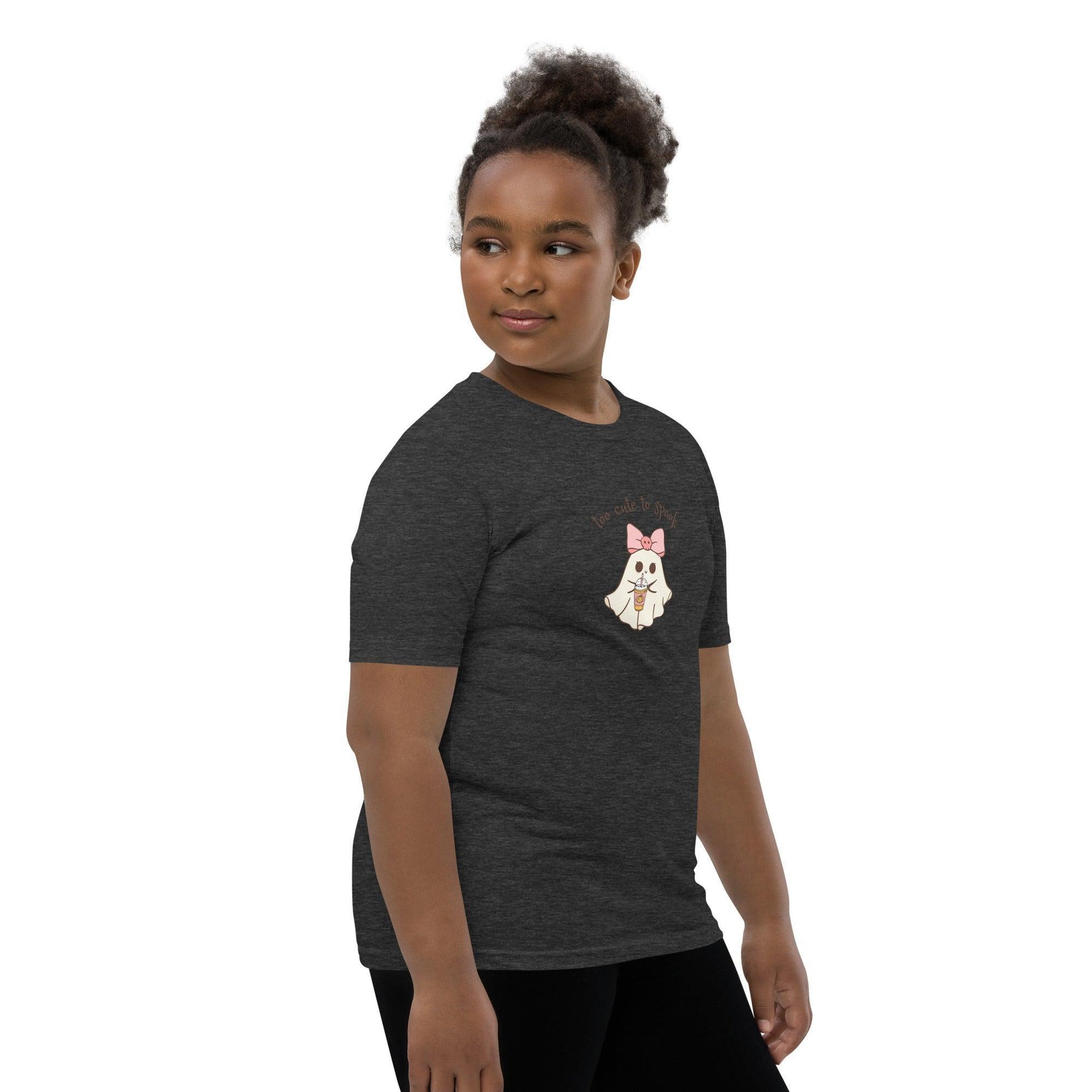 Too Cute to Spook Youth Tee - 👻💖 Boo-tiful and Spook-tacular! 💖👻 - Whippie's