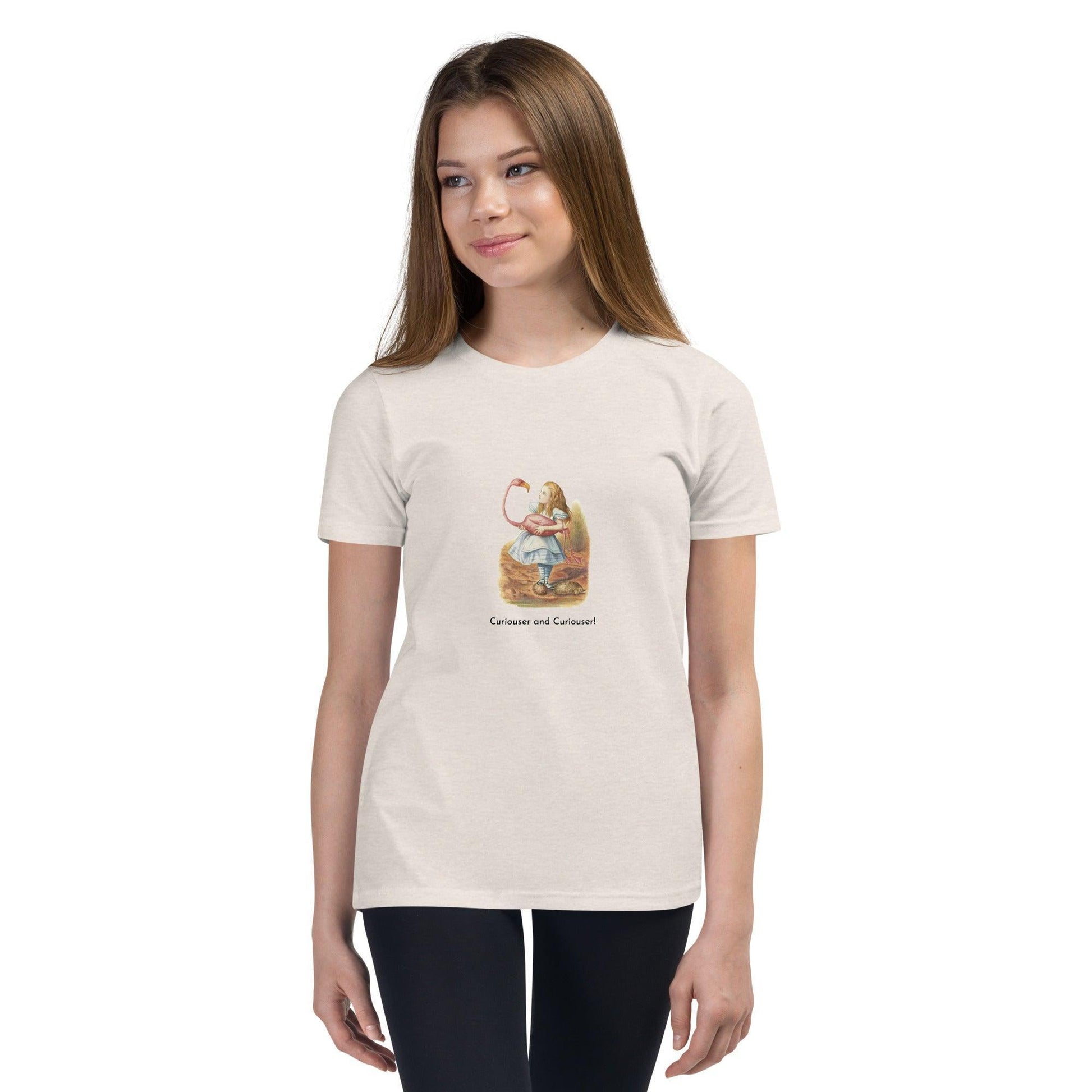 Alice in Wonderland - Flamingo - Youth T-Shirt - Whippie's