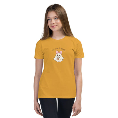 Too Cute to Spook Youth Tee - 👻💖 Boo-tiful and Spook-tacular! 💖👻 - Whippie's